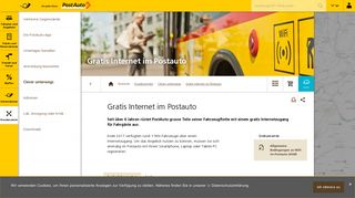 
                            11. Gratis Internet im Postauto | PostAuto