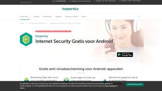 
                            5. Gratis Kaspersky Internet Security for Android 2019 | Kaspersky Lab NL