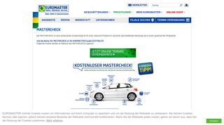 
                            4. Gratis Mastercheck mit Prüfbericht & Beratung | EUROMASTER