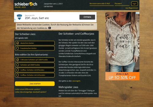 
                            1. gratis online Schieber jassen