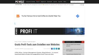 
                            7. Gratis Profi-Tools zum Erstellen von Websites - PC-WELT