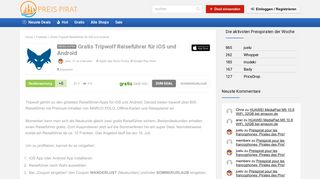 
                            9. Gratis Tripwolf Reiseführer für iOS und Android - Preispirat