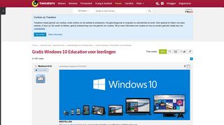 
                            8. Gratis Windows 10 Education voor leerlingen - Aanbiedingen en ...