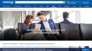 
                            11. Gratis WLAN am Flughafen - Hier kostenlos surfen! CHECK24