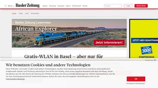 
                            7. Gratis-WLAN in Basel – aber nur für Touristen - News Basel: Stadt ...