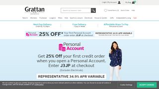 
                            3. Grattan - Open a Personal Account