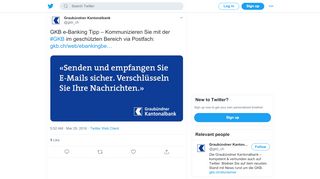
                            10. Graubündner Kantonalbank on Twitter: 
