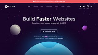 
                            4. Grav - A Modern Flat-File CMS | Grav