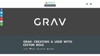 
                            8. Grav: creating a user with editor role – Netgloo Blog