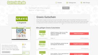 
                            6. Gravis Gutschein Februar 2019 | Rabatt für Gravis - Gutschein.de
