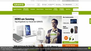 
                            5. GRAVIS Online Shop | Autorisierter Apple Händler | Apple iPad, Mac ...
