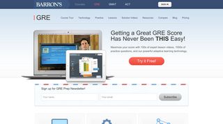 
                            3. GRE Test Prep: Try Our Online Course Free - Pass the Exam with Ease!