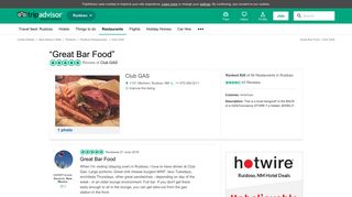 
                            12. Great Bar Food - Review of Club GAS, Ruidoso, NM - TripAdvisor