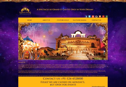 
                            4. Great India Nautanki Company: kingdom Of Dreams