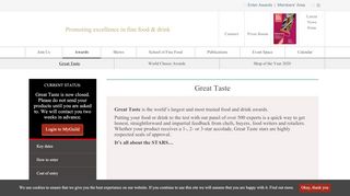 
                            1. Great Taste - The Guild of Fine Food