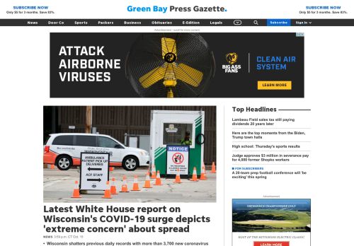 
                            12. Green Bay Press Gazette