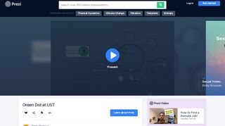 
                            8. Green Dot at UST by Emily Erickson on Prezi
