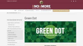 
                            13. Green Dot - kNOw MORE