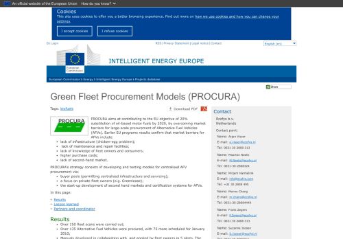 
                            13. Green Fleet Procurement Models - Intelligent Energy Europe ...