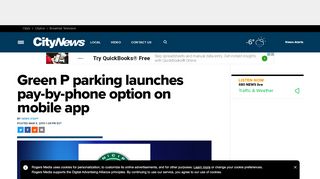 
                            5. Green P parking launches pay-by-phone option on mobile app