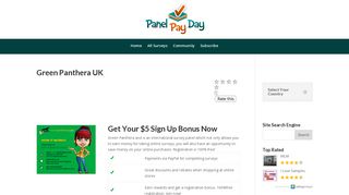 
                            12. Green Panthera UK | Panel Pay Day