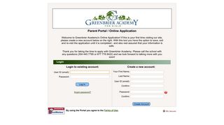 
                            6. Greenbrier Academy for Girls - Parent Portal / Online Application ...