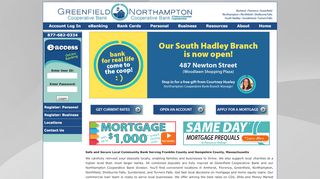 
                            13. Greenfield Cooperative Bank Franklin County | Northampton ...