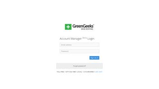 
                            10. GreenGeeks® Account Manager