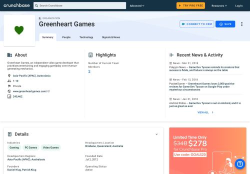 
                            7. Greenheart Games | Crunchbase