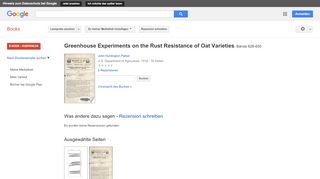 
                            9. Greenhouse experiments on the rust resistance of oat varieties