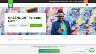 
                            4. Greenlight Personal Cover - Old Mutual