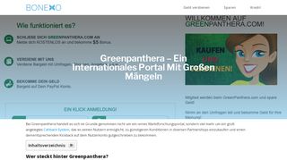 
                            6. Greenpanthera - Ein internationales Portal mit großen Mängeln