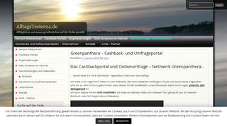
                            7. Greenpanthera-fragliches Umfrageportal | AlltagsTester24.de