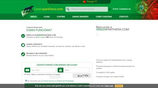 
                            3. GreenPanthera.com: Início