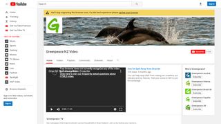 
                            7. Greenpeace NZ Video - YouTube