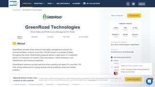 
                            11. GreenRoad Technologies Driver Safety and Performance ...