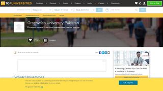 
                            13. Greenwich University Pakistan | Undergraduate | Top Universities