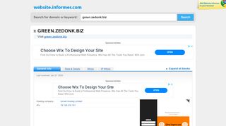 
                            7. green.zedonk.biz at Website Informer. Visit Green Zedonk.