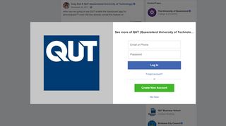 
                            4. Greg Bail - when are we going to see QUT enable the... | Facebook