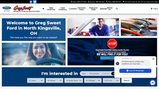 
                            7. Greg Sweet Ford, Inc. | Ford Dealership in North Kingsville OH