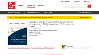 
                            11. Gregg College Keyboarding & Document Processing (GDP); Lessons ...