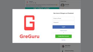 
                            3. Greguru - Check out this 25 Free Gre practice Test that... | Facebook