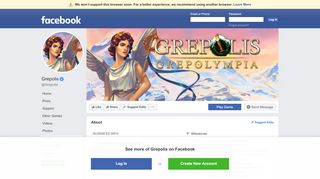
                            11. Grepolis - About | Facebook