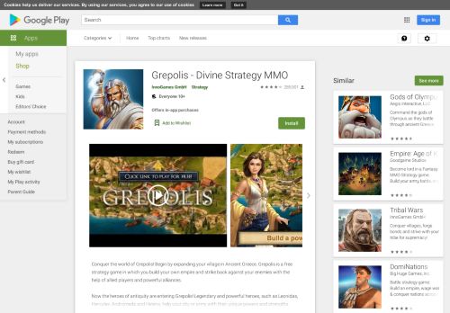 
                            8. Grepolis - App su Google Play