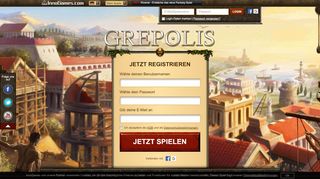 
                            2. Grepolis – das in der Antike angesiedelte Browserspiel.