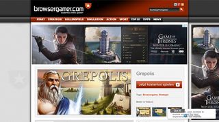 
                            12. Grepolis - Das Strategiespiel im alten Griechenland - Browsergames