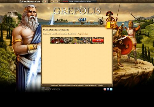 
                            2. Grepolis - Il browser game dell'antica Grecia