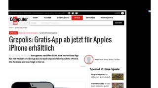 
                            8. Grepolis: Jetzt als App für Android und iPhone - COMPUTER BILD ...