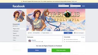 
                            10. Grepolis - Página inicial | Facebook