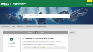 
                            12. Grey screen upon login - experienced it before? - Page 2 - Unibet ...